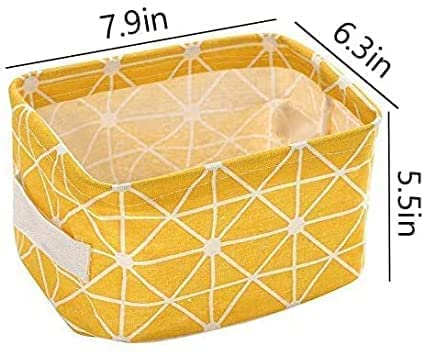 Foldable Fabric Storage Basket Bin for Clothes