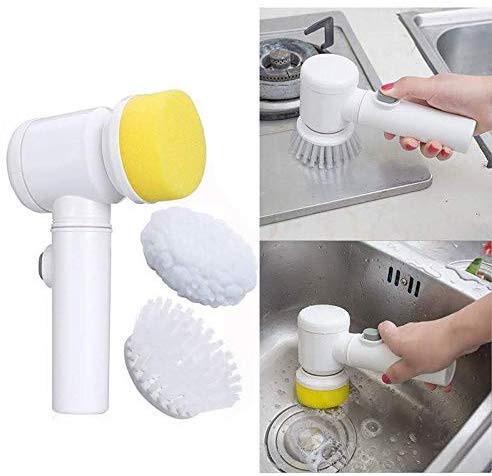 Electric 5 in 1 Magic Cleaning Brush for Bathroom & Kitchen
