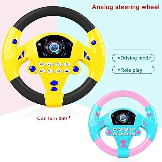 Steering Wheel Car Seat Toy For Kids