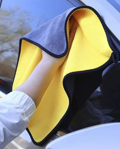 Double sided Microfiber Cleaning Cloths for Car