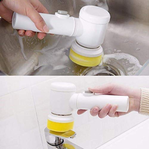 Electric 5 in 1 Magic Cleaning Brush for Bathroom & Kitchen