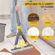 Sponge Mop with 1 Super Absorption Sponge Head