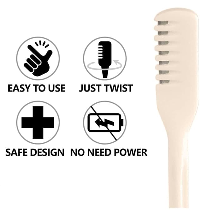 360° Rotating Single Head Painless Nose Hair Removal