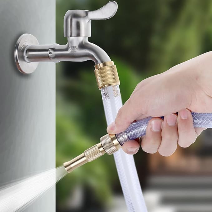 Water Gun Sprayer Nozzle Jet Quick Connector