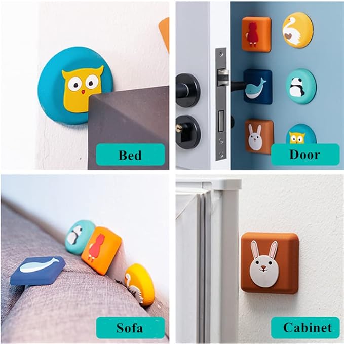 Decorative Door Stopper Protect Doors & Wall