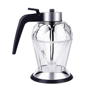 Honey Dispenser No Drip Glass