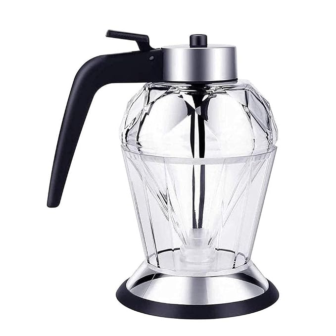 Honey Dispenser No Drip Glass