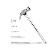 6-in-1 Metal Multifunction Hammer & Screwdriver Hand Tool Set