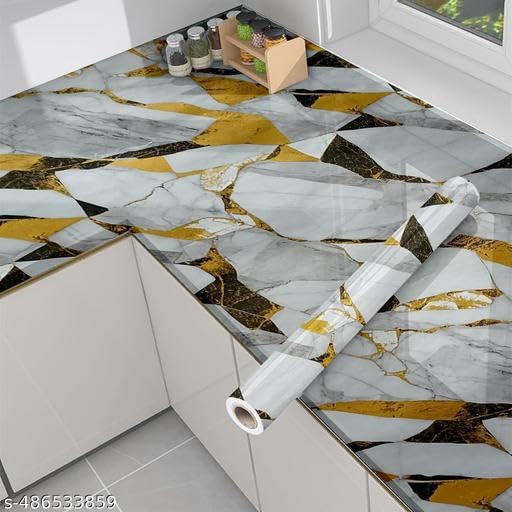 Kitchen Sticker Sheets for Shelves Oil Proof Waterproof