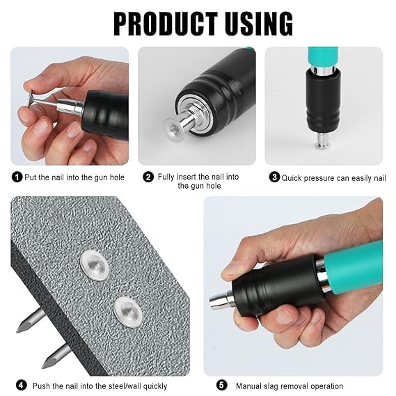 Manual Steel Nail Gun Machine Mini Nail Fixation Tool