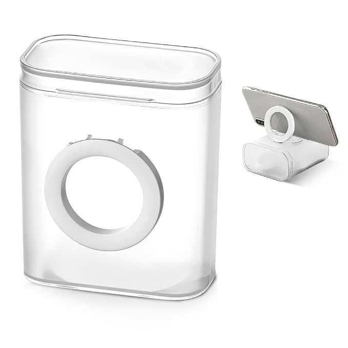 Phone Holder Cable Box with Folding Stand