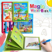 Reusable Water Painting Colouring Book with Water Pen