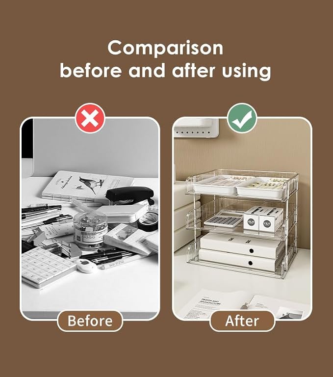 Space-Saving Office & Home Paper Storage