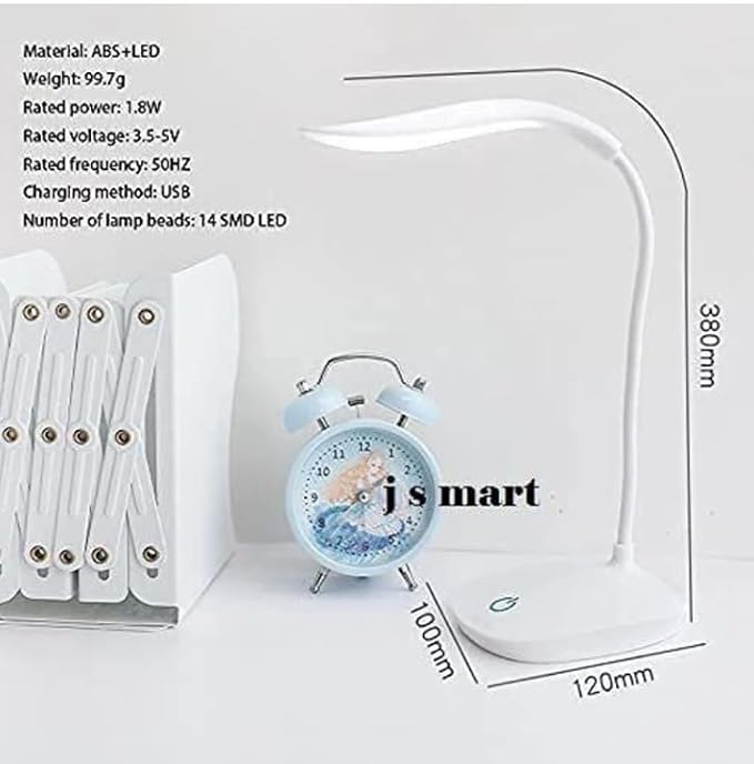 LED Desk Lamp with Flexible Gooseneck