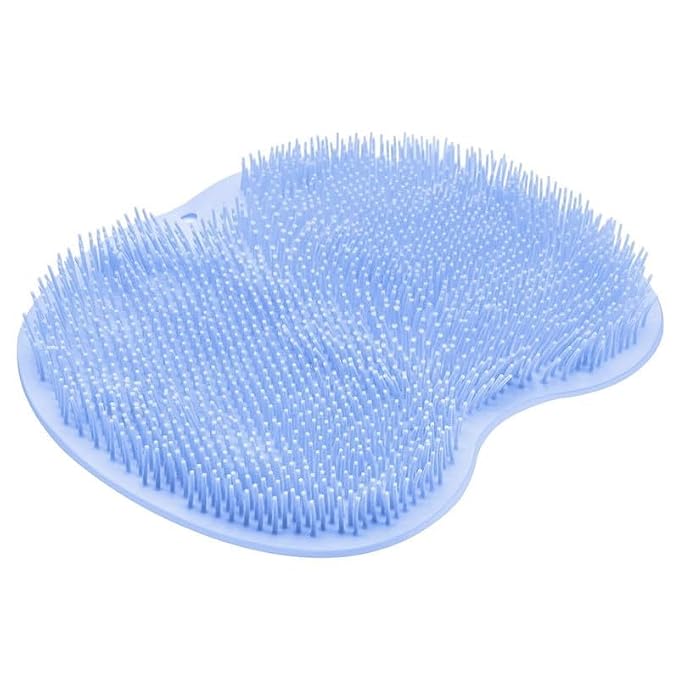 Shower Foot & Back Scrubber Mat with Suction Cups