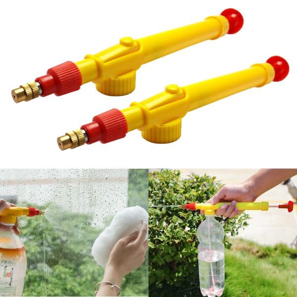 Manual Hand Pump Garden Sprayer and Adjustable Nozzle with Lock Function