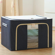 Wardrobe Organiser Folding Almira Steel Frame Cloth Box
