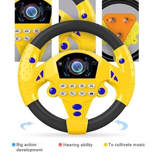 Steering Wheel Car Seat Toy For Kids