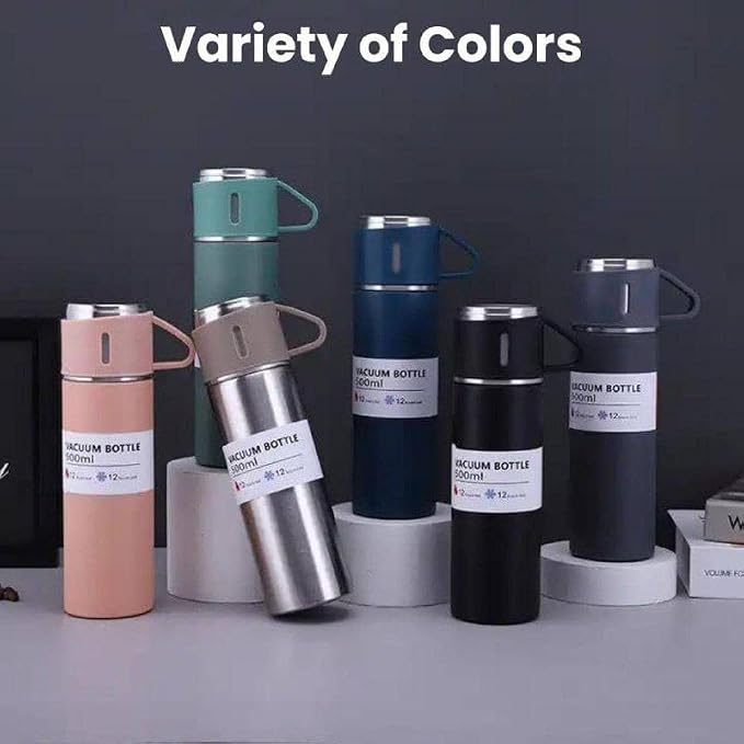 2-in-1 Stainless Steel Insulated Water Bottle
