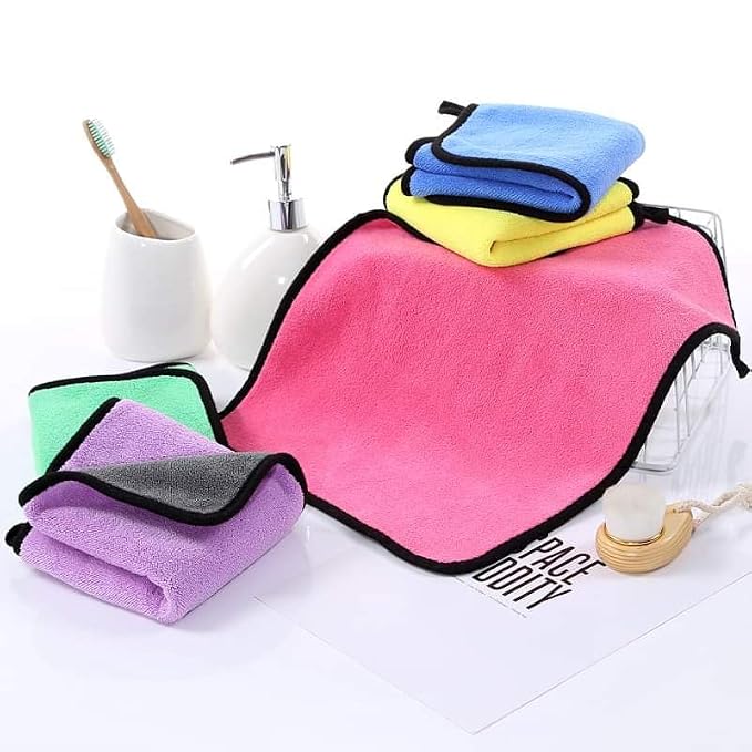 Double sided Microfiber Cleaning Cloths for Car
