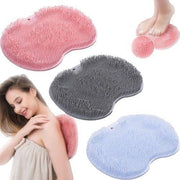 Shower Foot & Back Scrubber Mat with Suction Cups