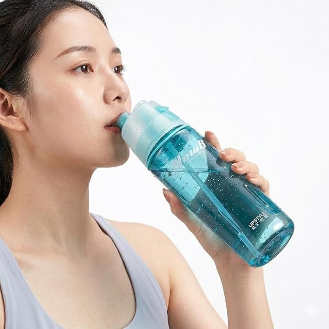 2 in 1 Mist and Drink Water Bottle