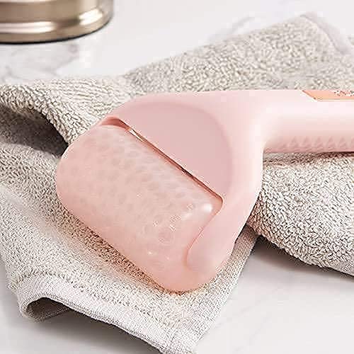 Ice Roller Face Massager Facial Skin Care Tool with Cool Gel Beads