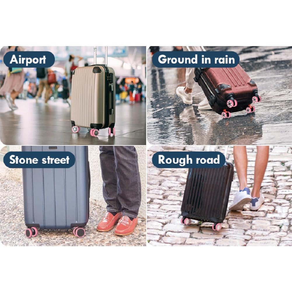 Travel Bag Wheel Guard  & Protector for Spinner Wheels