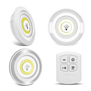 Adjustable Brightness for Dark Cabinet Night Light Wall with Timer