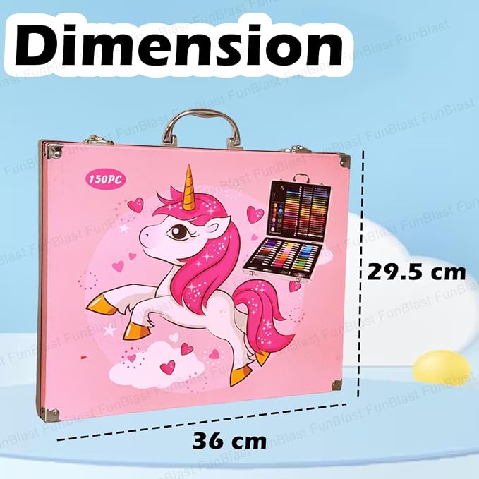 FunBlast Artist Colour Set - Unicorn Color Box