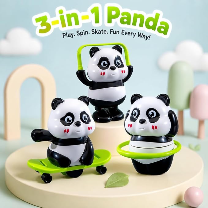 Unigraphy Cute Panda Toy Set