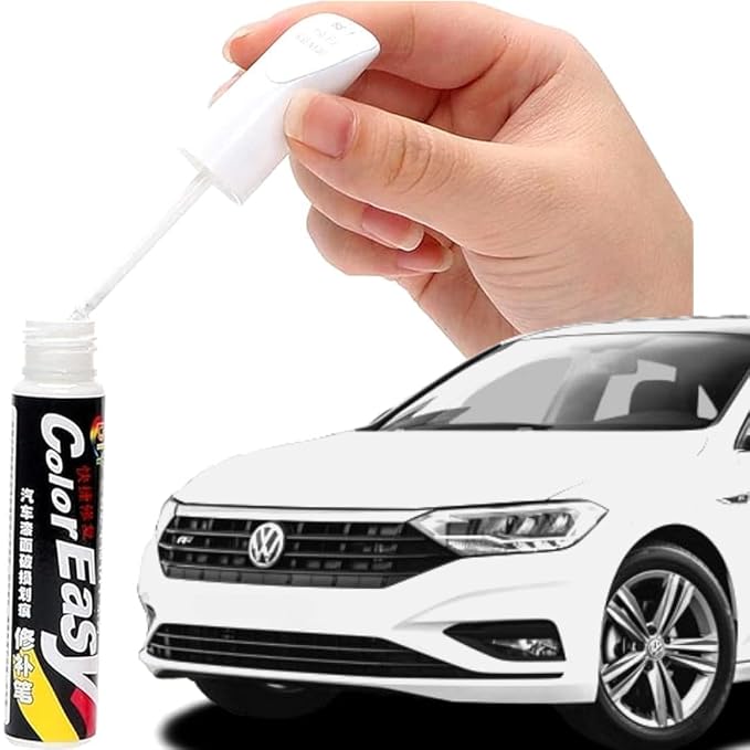 WHITE Car Scratch Remover Touch Up Paint Pen