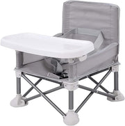 Folding Portable High Chair with Tray Baby