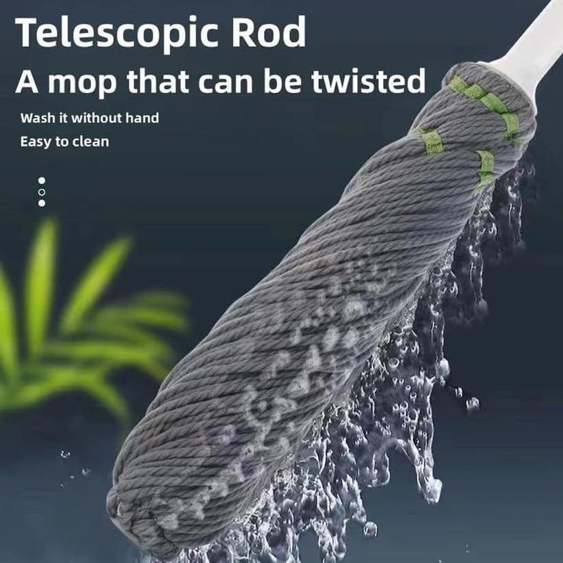 Squeeze Twist Mop with Self Wringing
