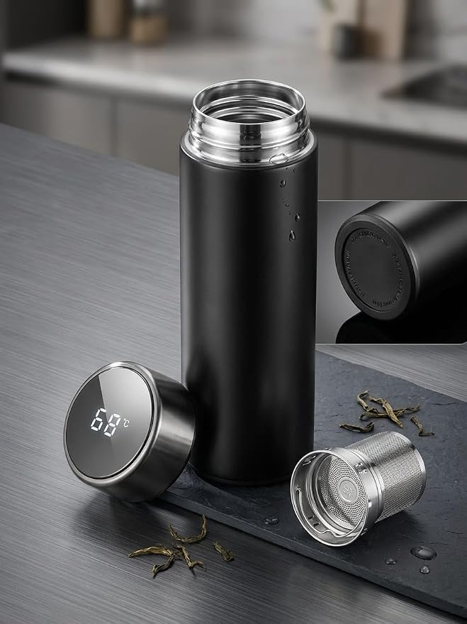 Smart Cup LED Temperature Display Vacuum Insulated Bottle 500ml