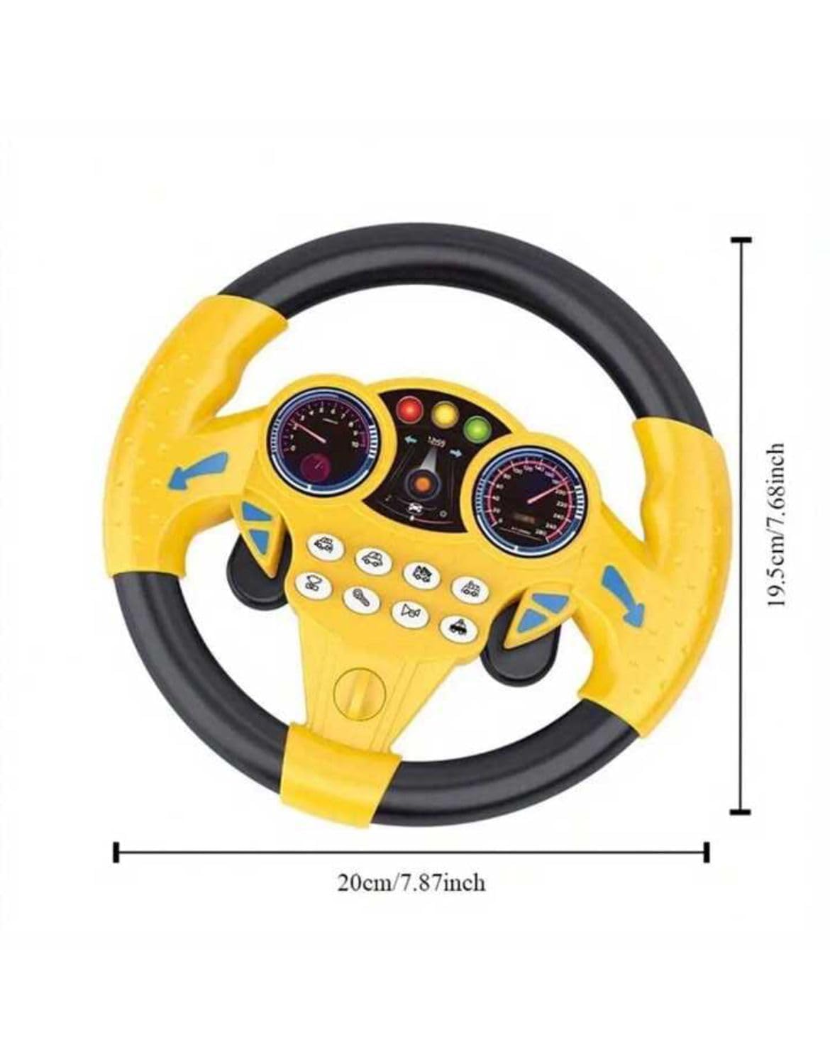 Steering Wheel Car Seat Toy For Kids