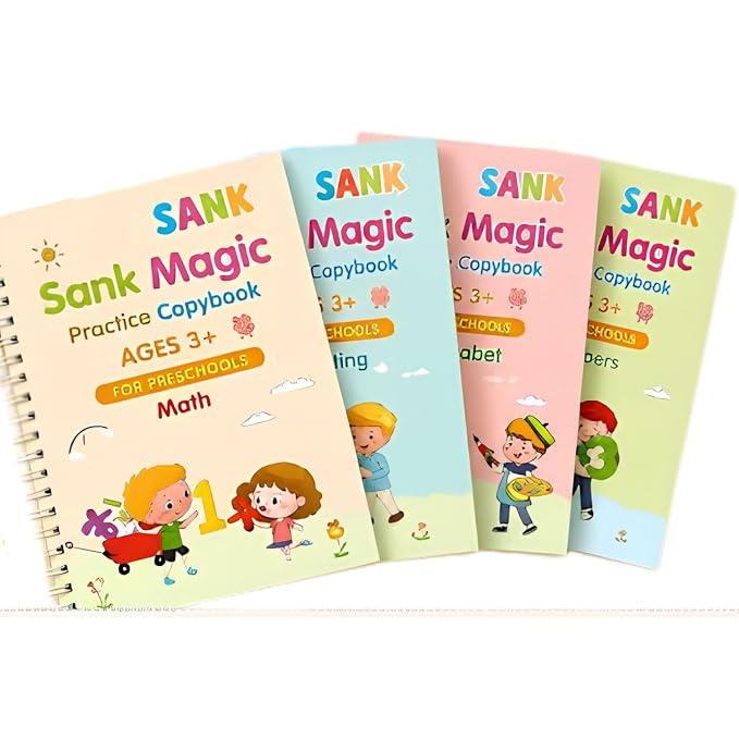 Sank Magic Practice Copybook Set Reusable
