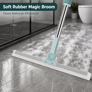 Magic Broom Silicone Floor Wiper with 180° Rotating Squeegee