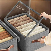 Fabric Clothes Storage Box for Wardrobe & Cupboard