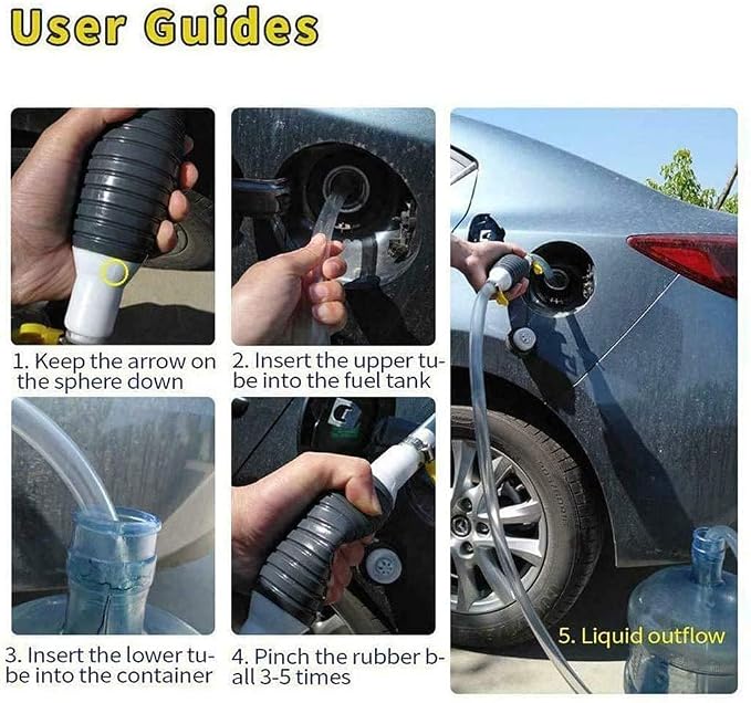 Portable Fuel Transfer Pump Kit