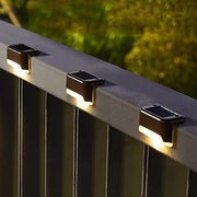 Solar Deck Lights Fence Post Solar Lights for Patio Pool Stairs Step