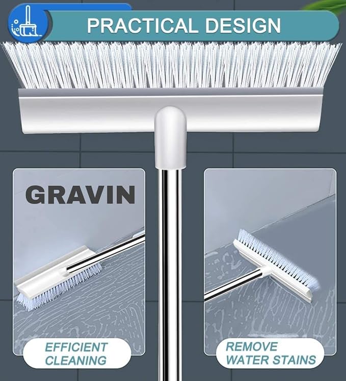 Floor Scrub Brush with Long Handle