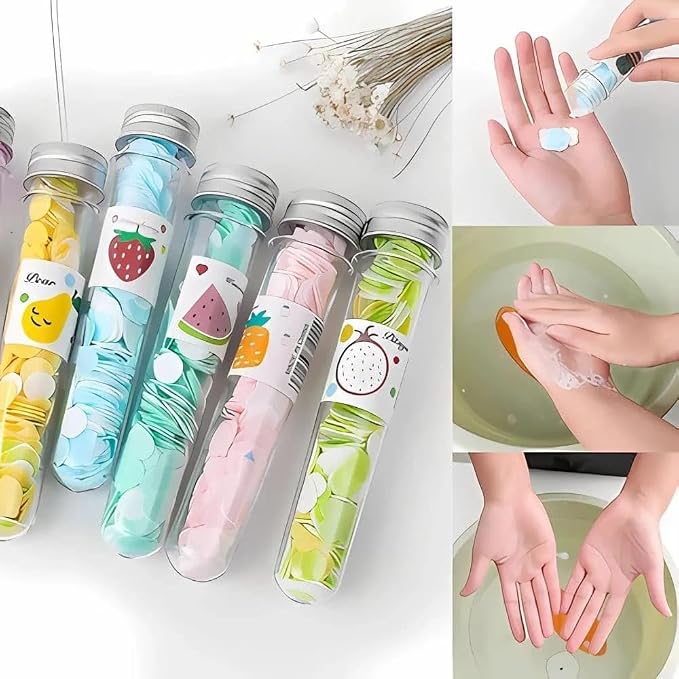 Portable Flower Design Pocket Hand Wash Soap Bottle