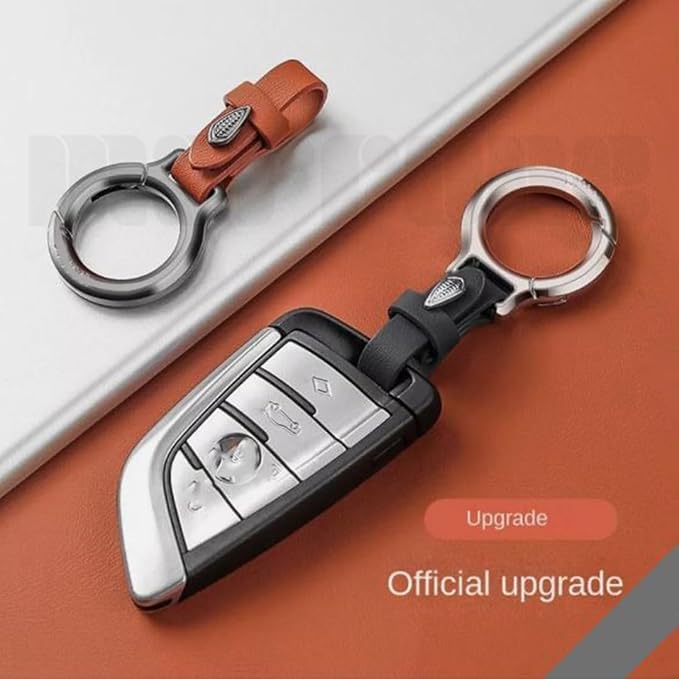 Leather Belt and Alloy Metal with Hook Key Holder