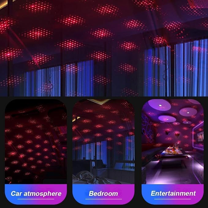 360° Rotation Flexible Laser Ambient Lamp