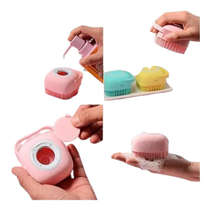 Bathing Brush For cleaning body silicone wash scrubber