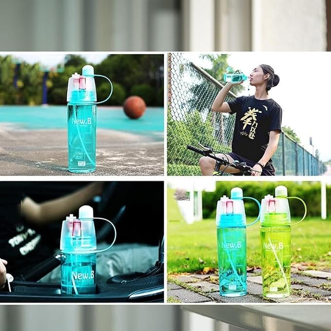 2 in 1 Mist and Drink Water Bottle