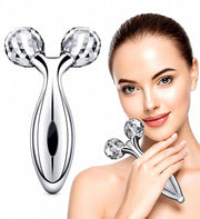 Manual 3D Massager Roller 360 Rotate Face