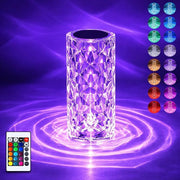 16 Color Changing Touch Bedside Night Light with Remote