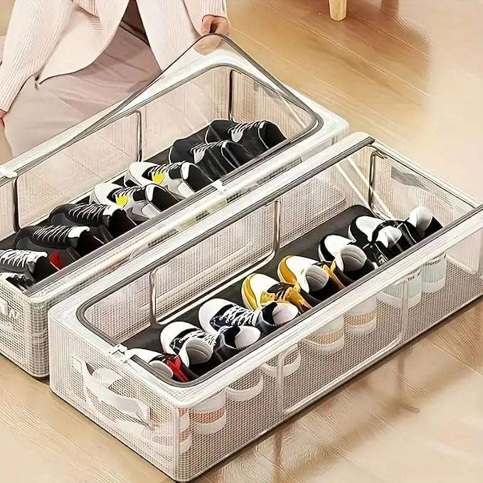 Space Saving Foldable Sneaker Shoe Rack